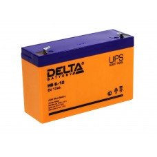 Аккумулятор DELTA HR 6-12 (6V / 12Ah)