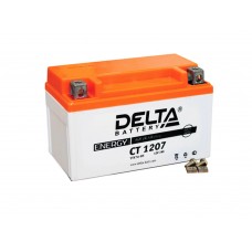 Аккумулятор DELTA CT-1207 п.п. 7 а/ч (YTX7A-BS)