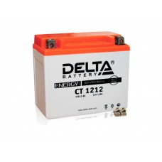 Аккумулятор DELTA CT-1212 п.п. (YTX12-BS)