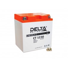 Аккумулятор DELTA CT-1230 о.п. (YIX30L-BS)