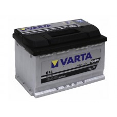 Аккумулятор VARTA Black D 70 А/ч о.п. (570 144) низк.