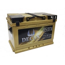 Аккумулятор DECUS 6СТ-77 а/ч золото обратная полярность