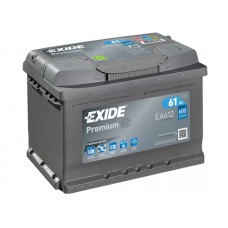 Аккумулятор EXIDE Premium 61 а/ч о.п (EA612)