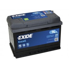 Аккумулятор EXIDE EXCELL 74 а/ч о.п (EB740)