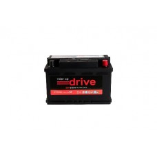 Аккумулятор RIDER CP Drive 75 А\ч. о.п. низкий 57514