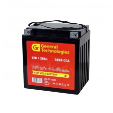 Мото аккумулятор GENERAL TECHNOLOGIES AGM CT-1230 (YTX30L) 3..